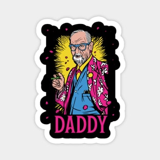 Funny Sigmund Freud Daddy Psychologie Gift Magnet