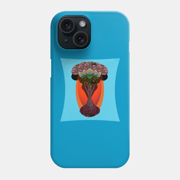 Eyeball Tree Phone Case by Zenferren