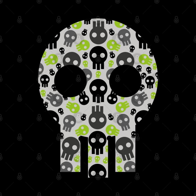 skull skull design by Karroart