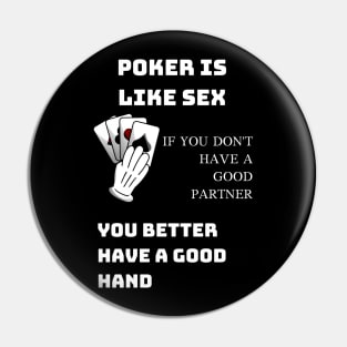 Best Gift Idea for a Professional Poker Player Pin