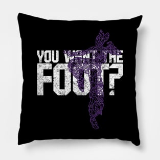 Juri T-Shirt - "You want the foot?" Pillow