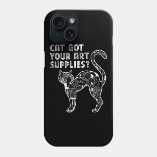 Cat Art Supply Phone Case