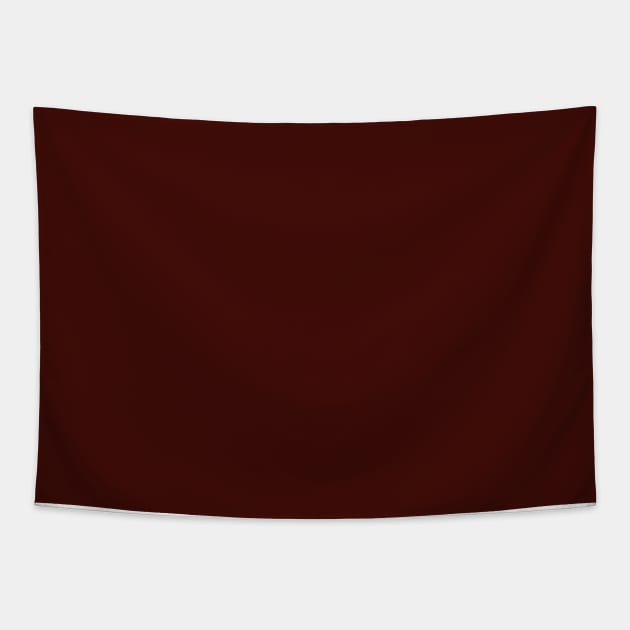 Mahogany Red, Solid Red Tapestry by Gsallicat