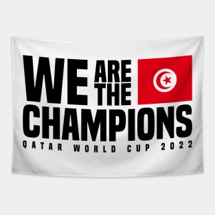 Qatar World Cup Champions 2022 - Tunisia Tapestry