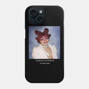 Tsarlie Lucifer Yearbook Drag King Photo Phone Case