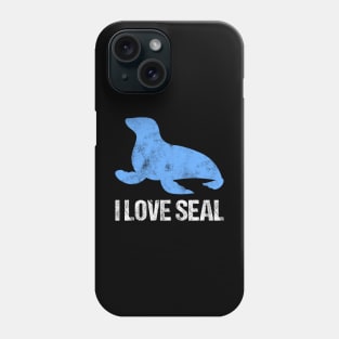 I Love Seal Phone Case