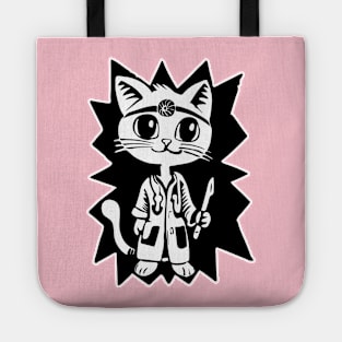 Surgeon cat Tote