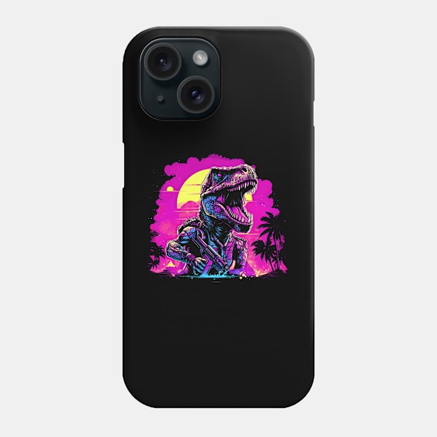 Cyber-T-Rex Phone Case by koalafish