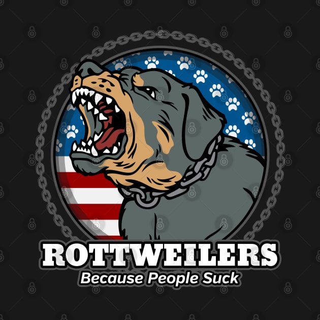 Rottweilers Because People Suck by RadStar