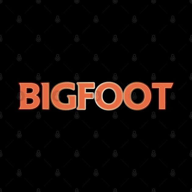 BIGFOOT cool design by tonycastell