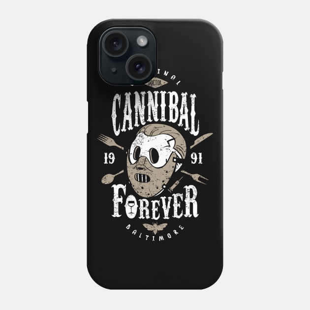 Cannibal Forever Phone Case by Olipop