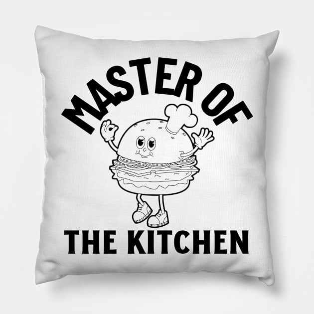 master of the kitchen Pillow by juinwonderland 41