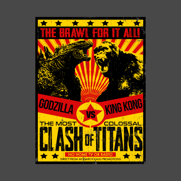 GODZILLA vs. KONG - Godzilla Vs Kong - T-Shirt | TeePublic