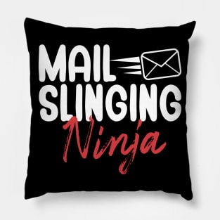 Mail slinging ninja Pillow