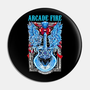 FIRE ARCADE BAND Pin