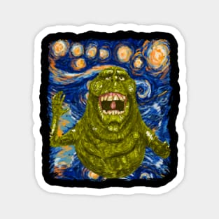 Ghostbusters Gogh Magnet