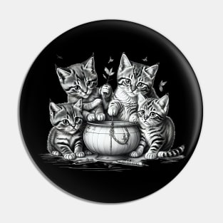 Cute kittens Pin