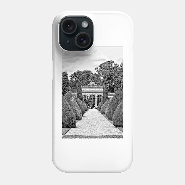 Path to the Orangery Phone Case by InspiraImage