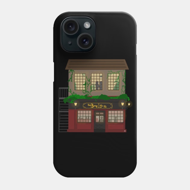 Little Flat Above the Boring Little Pub Phone Case by SleepyInPsych