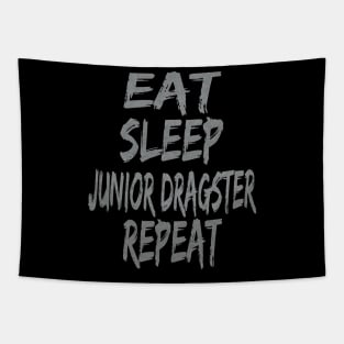 Eat Sleep Junior Dragster Repeat Jr Dragster Drag Racing Dragsters Tapestry