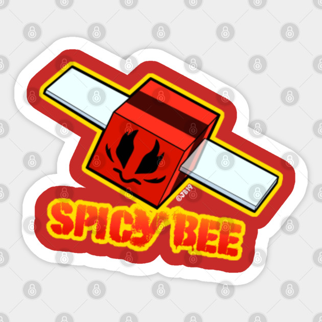 Spicy Bee Bee Swarm Simulator Sticker Teepublic - roblox bee swarm simulator t shirts teepublic