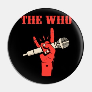 THE WHO BAND Pin