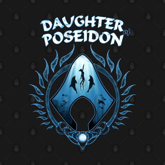 Daughter of Poseidon by NicGrayTees