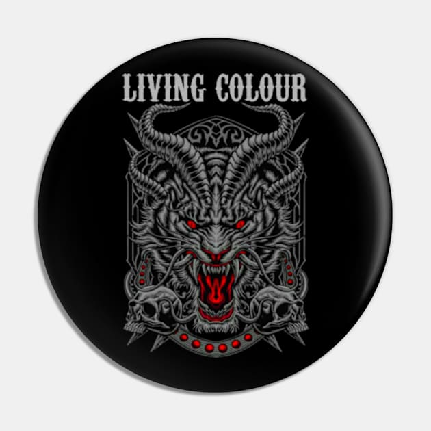 LIVING COLOUR BAND MERCHANDISE Pin by Rons Frogss