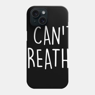 black power I can't breathe black lives matter Phone Case