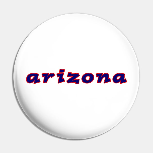 Arizona T-Shirt Pin by Fath