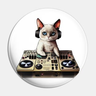 DJ Kitty Pin