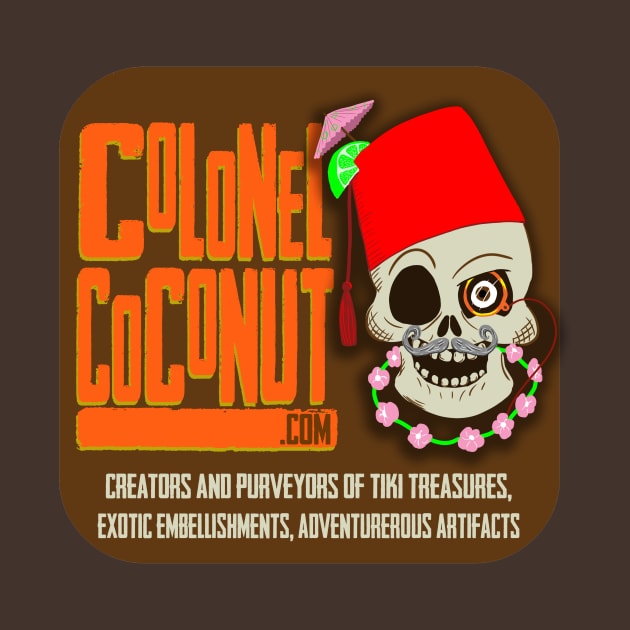 Colonel Coconut Logo by colonelcoconut