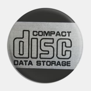 Compact Disc Data Storage Pin