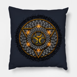 Triangle mandala Pillow