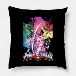 Power Rangers Assemble Ready For Battle Pillow