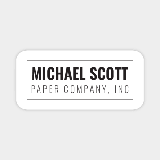 Michael Scott Paper Company Magnet