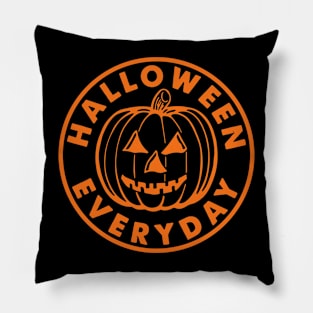 Halloween Everyday Orange Graphic Pillow