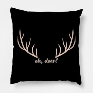 Oh deer | Christmas shirt Pillow