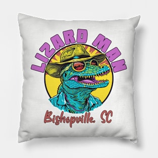 Lizard Man Laid Back Pillow