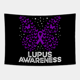 Lupus Awareness Lupus Butterfly Tapestry