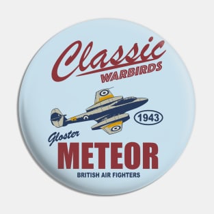 Gloster Meteor Pin