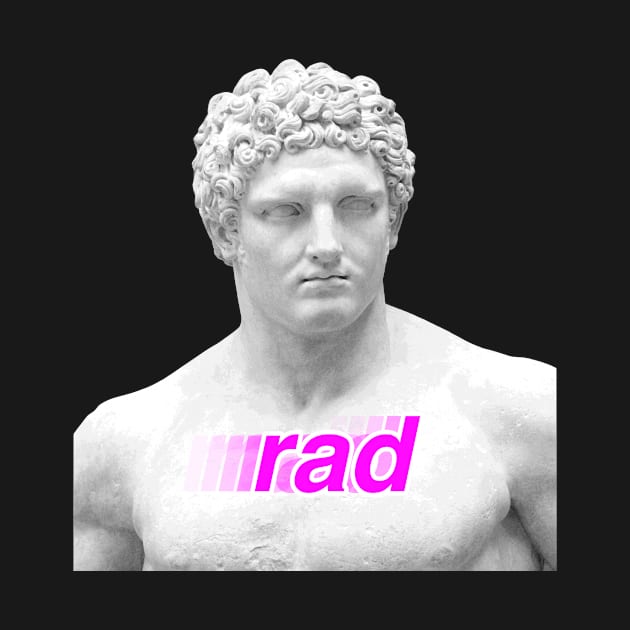 Rad - 90s Aesthetic Greek Bust | Vaporwave by MeatMan