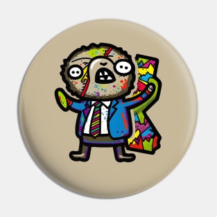 Sloth Lover Pin