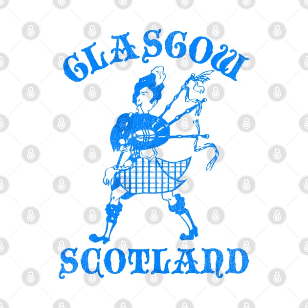 Glasgow Scotland Retro Tourist Souvenir by darklordpug