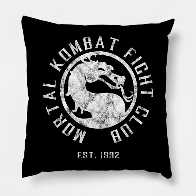 Mortal Kombat Fight Club | Mortal Kombat 11 Pillow by threadbaregaming