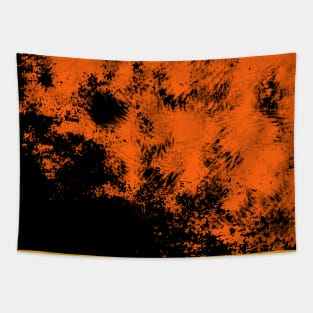 Dirty orange abstract Tapestry