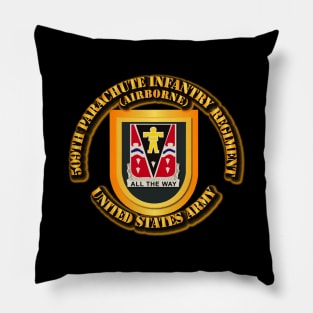 Flash - 509th Parachute Infantry Regiment Pillow