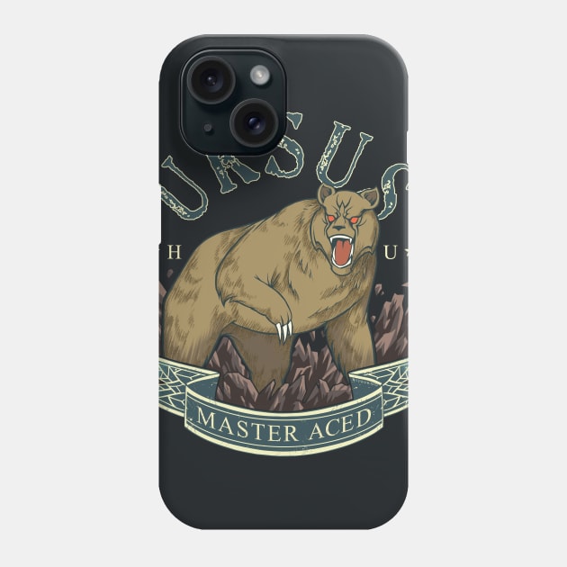 Aced of Ursus Phone Case by Nijuukoo