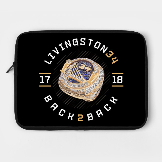 Shaun Livingston 34 Back 2 Back Championship Ring 2017-18