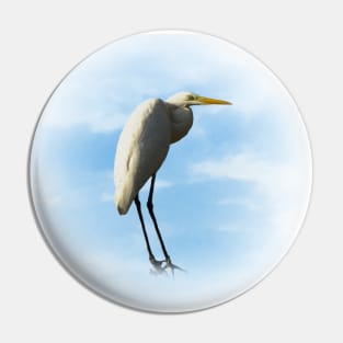 Egret Pin